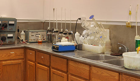 APF in-house water treatment lab